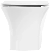 Унитаз подвесной BelBagno Ancona BB1224CHR-SM безободковый, с микролифтом