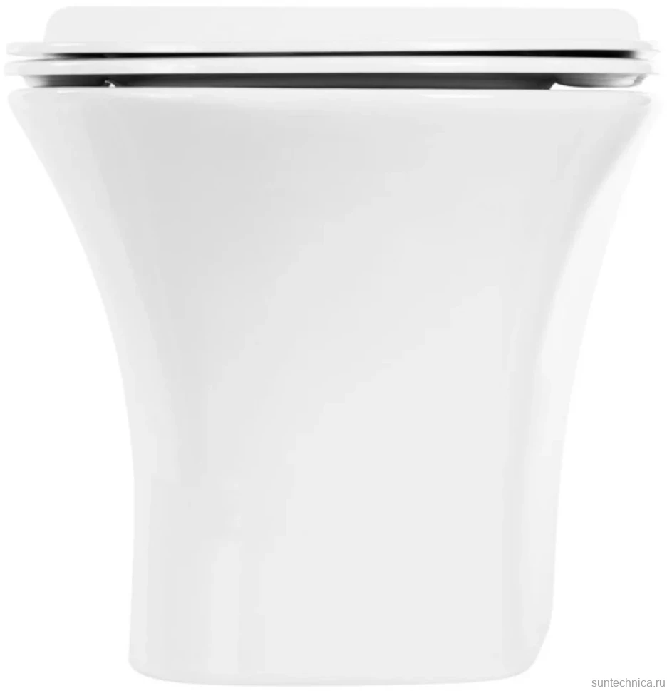 Унитаз подвесной BelBagno Ancona BB1224CHR-SM безободковый, с микролифтом