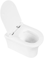 Унитаз подвесной BelBagno Ancona BB1224CHR-SM безободковый, с микролифтом