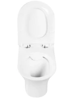 Унитаз подвесной BelBagno Ancona BB1224CHR-SM безободковый, с микролифтом