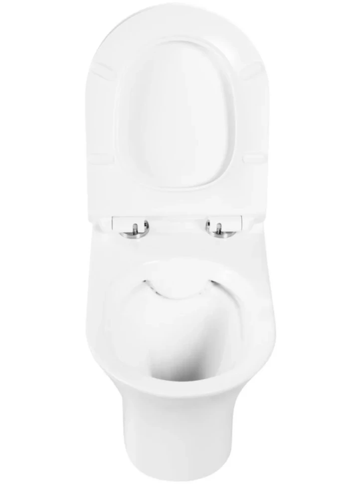 Унитаз подвесной BelBagno Ancona BB1224CHR-SM безободковый, с микролифтом