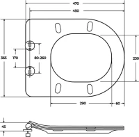Унитаз подвесной BelBagno Ancona BB1224CHR-SM безободковый, с микролифтом
