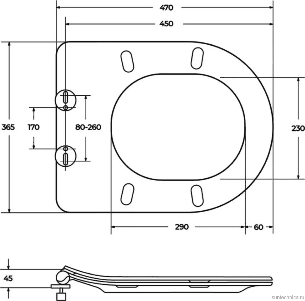Унитаз подвесной BelBagno Ancona BB1224CHR-SM безободковый, с микролифтом