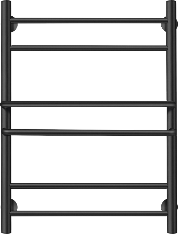 Полотенцесушитель электрический Secado Триест 4603777471132 60x50 см, подключение справа, матовый черный, лесенка