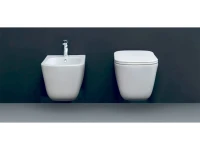 Биде подвесное Kerasan Tribeca 512501 Биде подвесное Kerasan Tribeca 512501