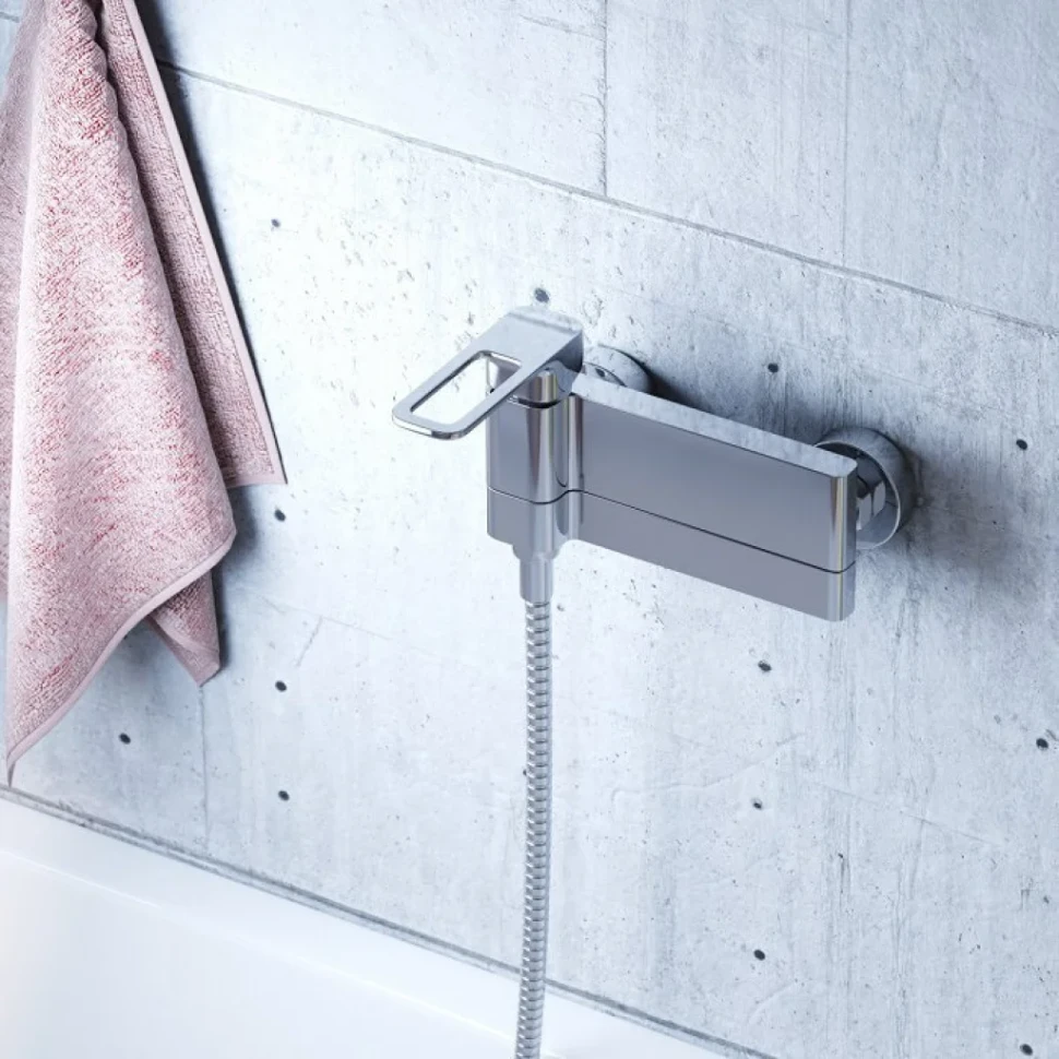 Смеситель для ванны с душем IDDIS Slide SLISB00i02WA