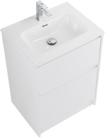 Тумба с раковиной BelBagno Kraft 60 напольная, bianco opaco, раковина BB600ETL