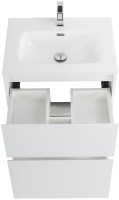 Тумба с раковиной BelBagno Kraft 60 напольная, bianco opaco, раковина BB600ETL