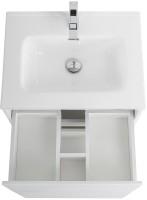 Тумба с раковиной BelBagno Kraft 60 напольная, bianco opaco, раковина BB600ETL