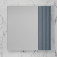 Зеркало-шкаф Style Line Стокгольм 70, графит софт