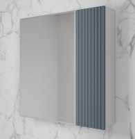 Зеркало-шкаф Style Line Стокгольм 70, графит софт
