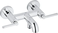 Смеситель для ванны с душем Kludi Nova Fonte Puristic 205400515 хром Смеситель для ванны с душем Kludi Nova Fonte Puristic 205400515 хром