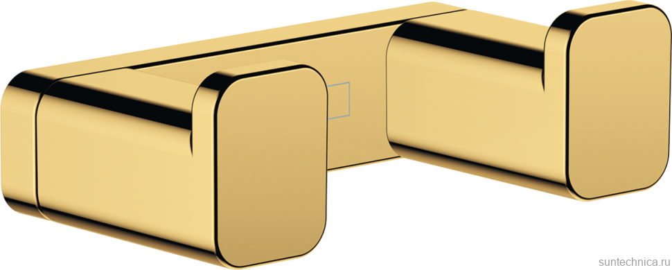 Крючок Hansgrohe AddStoris 41755990 двойной, полированное золото