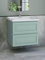 Тумба с раковиной Caprigo Wales 70 селесте