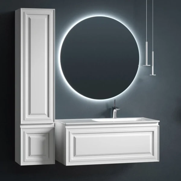 Мебель для ванной комнаты Sancos Very 100 R bianco