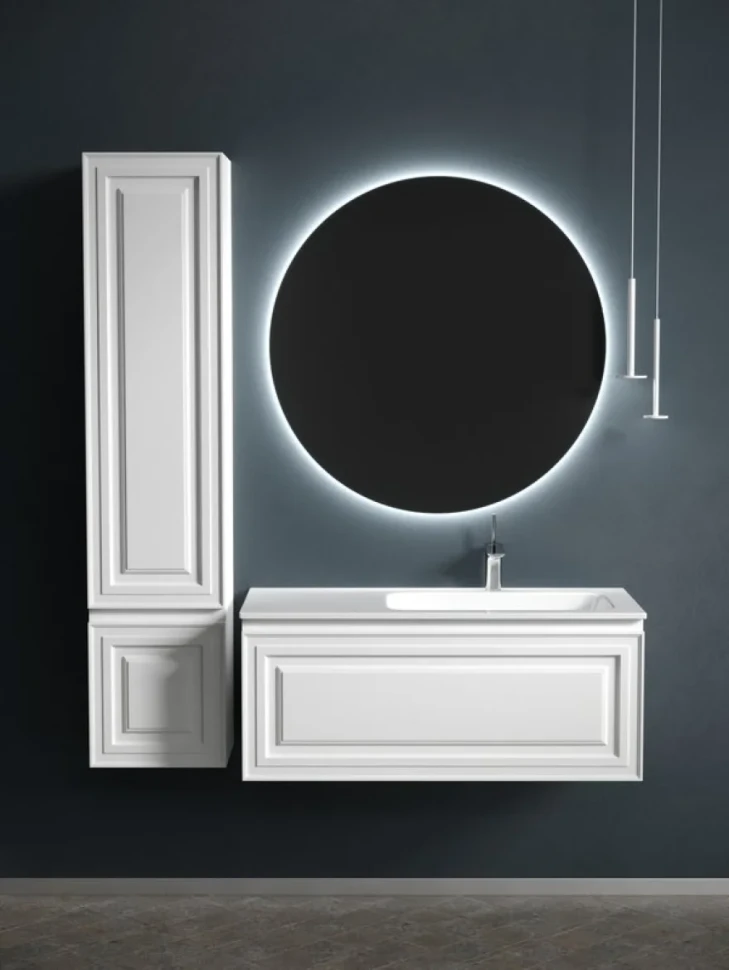Мебель для ванной комнаты Sancos Very 100 R bianco