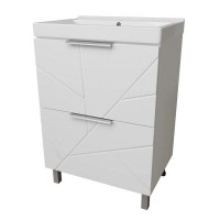 Тумба д/ванной "Гранд-70"  под раковину Марго-70 (MIXLINE) (ПВХ)