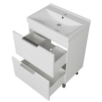 Тумба д/ванной "Гранд-70"  под раковину Марго-70 (MIXLINE) (ПВХ)