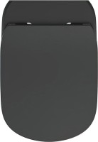 Унитаз подвесной Ideal Standard IdealMood T4665V3 безободковый, с микролифтом, матовый черный