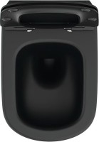 Унитаз подвесной Ideal Standard IdealMood T4665V3 безободковый, с микролифтом, матовый черный