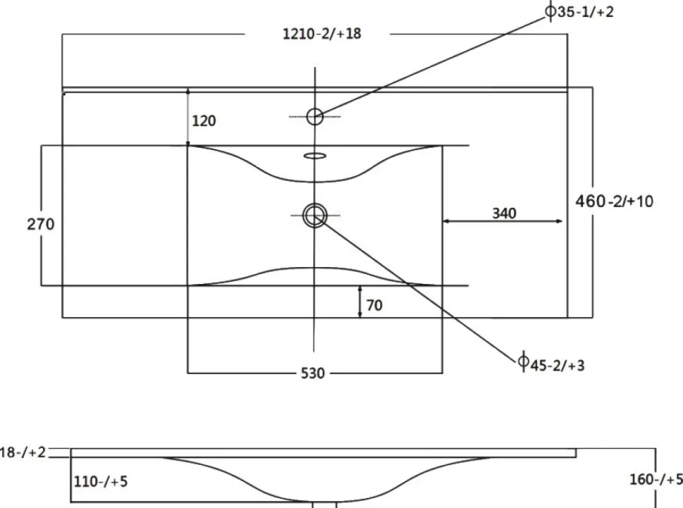Мебель для ванной комнаты Sanvit Рольф 120 белая