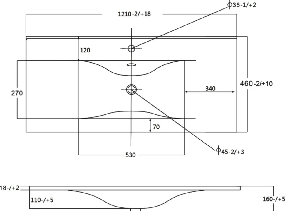 Мебель для ванной комнаты Sanvit Рольф 120 белая