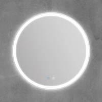 Зеркало круглое BelBagno SPC-RNG-700-LED-TCH-SND с голосовым управлением и подогревом