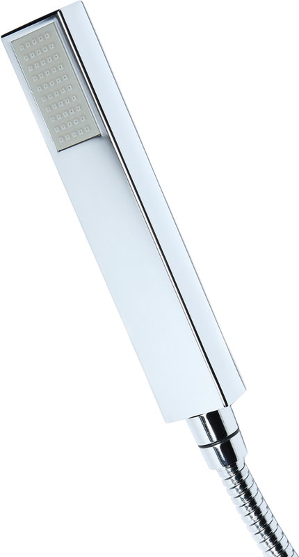 Напольный смеситель для ванны с душем Orange Lutz M04-336cr хром