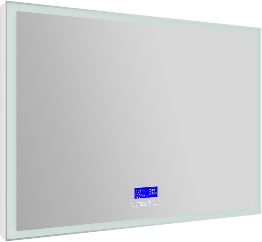 Зеркало BelBagno SPC-GRT-1000-800-LED-TCH-RAD с bluetooth, термометром и радио
