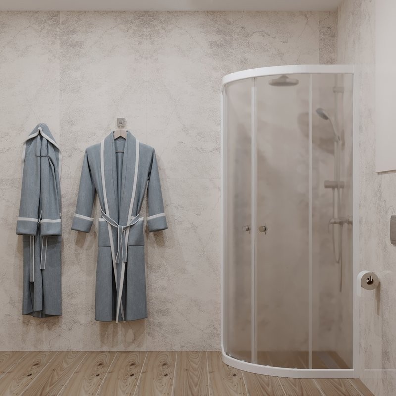 Душевой уголок Triton Ультра Щ0000064833 90х90 см, профиль белый глянец, стекло прозрачное