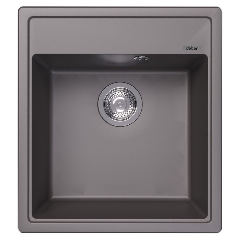 Мойка кухонная Abber Quarz AQ2901G матовая серая