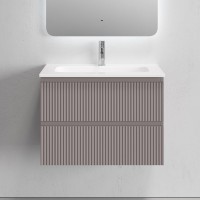 Тумба с раковиной Sancos Snob R 70 подвесная, doha soft, раковина CN7031