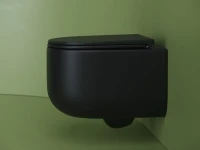 Унитаз подвесной Ceramicanova Ulma Rimless CN4006MB черный матовый