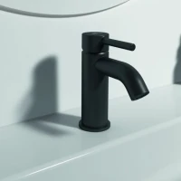 Смеситель для раковины Ideal Standard Ceraline BC268XG черный Смеситель для раковины Ideal Standard Ceraline BC268XG черный