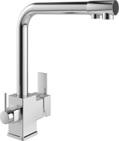Комплект Мойка IDDIS Mate + Смеситель MEGA Life MG-TK06 хром