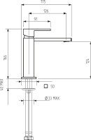 Смеситель для раковины Migliore Kvant 30434 черный