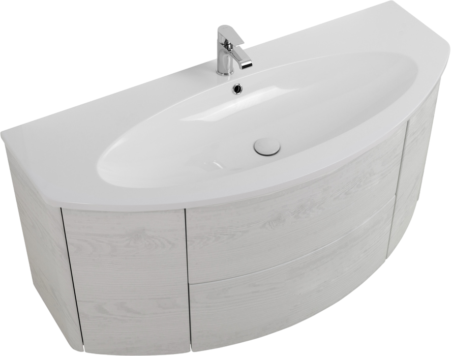 Мебель для ванной комнаты Cezares Eden 120 frassino bianco, раковина 50178