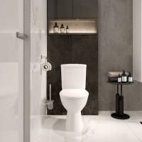 Унитаз-компакт напольный Norm Zeitgeist 9864B099-7208 с микролифтом, безободковый