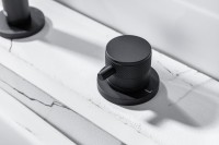 Смеситель на борт ванны Allen Brau Priority 5.31007-31 чёрный матовый