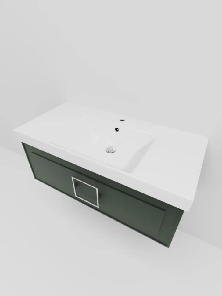 Тумба под раковину La Fenice Cubo 100 серая