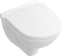 Комплект Унитаз подвесной Villeroy & Boch O.Novo O.novo 5688HR01 alpin, безободковый + Кнопка Viconnect 9224 9069 матовый хром + Инсталляция 9224 6100