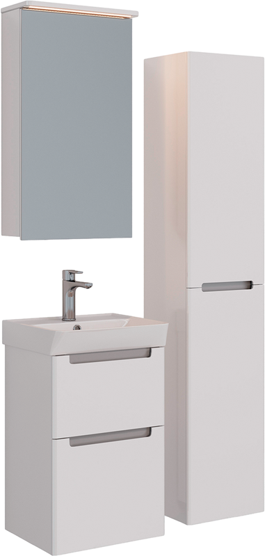 Зеркало-шкаф Lemark Zenon 45 с подсветкой