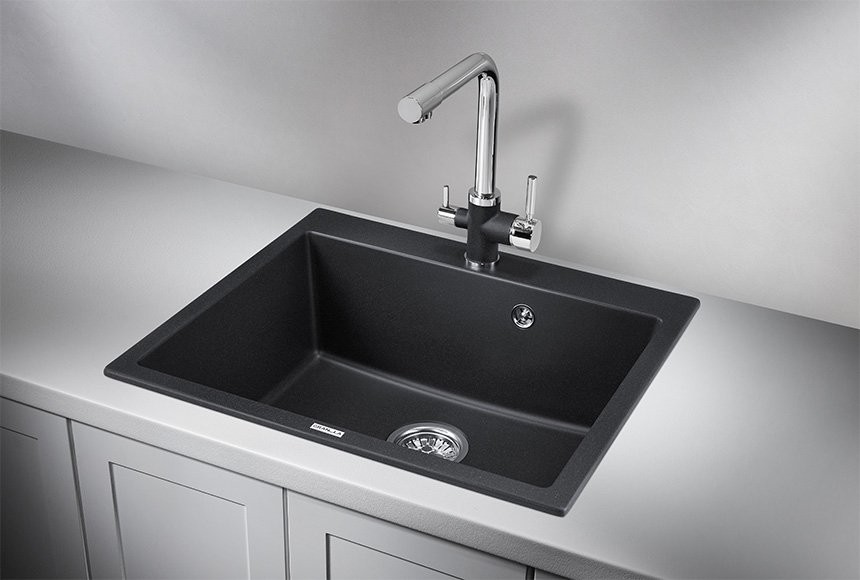 Мойка кухонная Granula 6001, черный