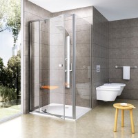 Душевой уголок Ravak Pivot PDOP2 120х90, Transparent, профиль сатин