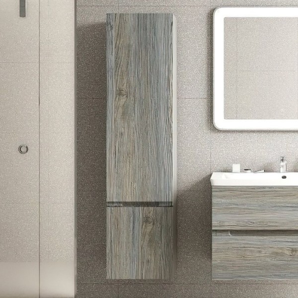 Шкаф пенал для ванной Art&Max Techno 40 сосна, L