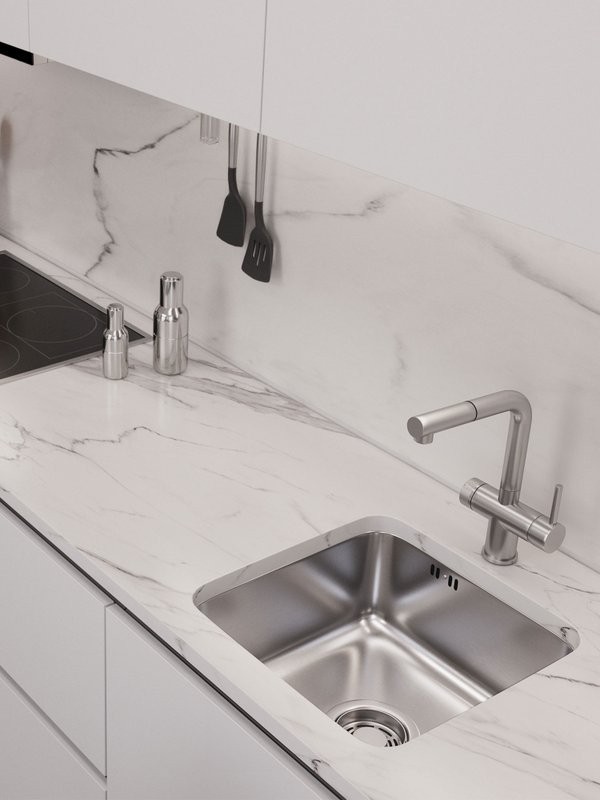 Мойка кухонная Emar PVD A EMB-127A PVD Nano Satine