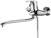 Смеситель с длинным изливом для ванны Fashun A2206 хром