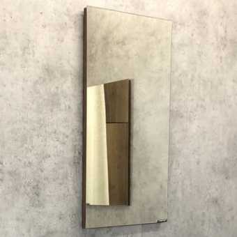 Зеркало Comforty Асти 40, дуб темно-коричневый
