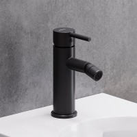 Смеситель для биде Damixa Scandinavian Pure 360240300 с донным клапаном, матовый черный