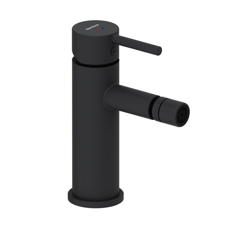 Смеситель для биде Damixa Scandinavian Pure 360240300 с донным клапаном, матовый черный